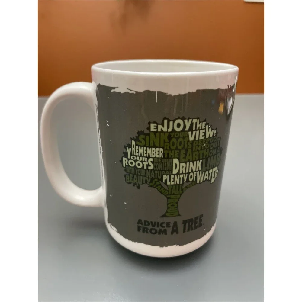 Your True Nature Mug - ADVICE FROM A TREE - Large Size 14oz - Coffee/Tea Cup